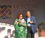 Президент фестиваля Карина Лазарева и член жюри фестиваля Жан Мюс